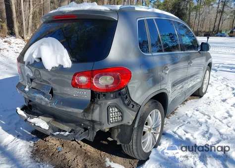 2010 Volkswagen Tiguan Sel from USA, damaged, VIN WVGBV7AX9AW527415